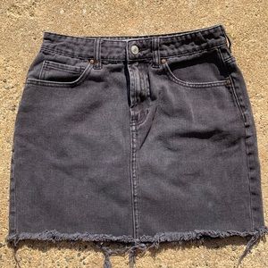 Pacsun Black Denim Skirt